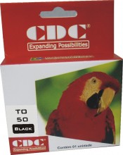 Cartucho de Tinta CDC Epson TO50 Preto Compativel p- STYLUS COLOR 400 | 440 | 500 | 60640 